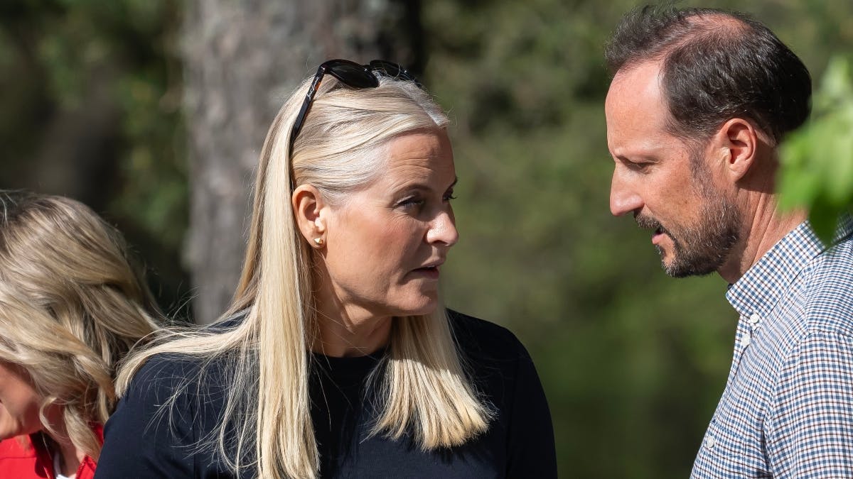 Kronprinsesse Mette-Marit og kronprins Haakon