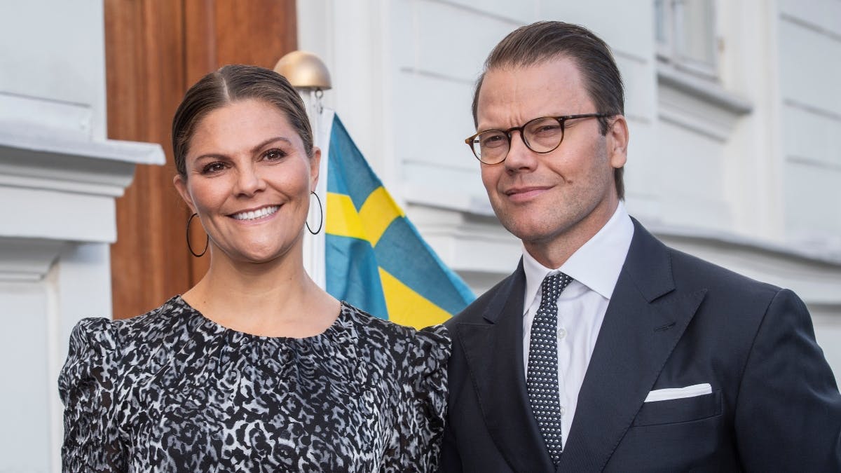 Kronprinsesse Victoria og prins Daniel