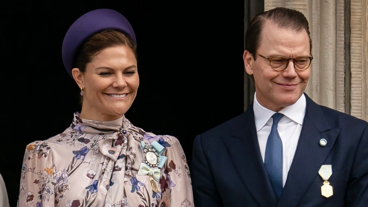 Kronprinsesse Victoria og prins Daniel