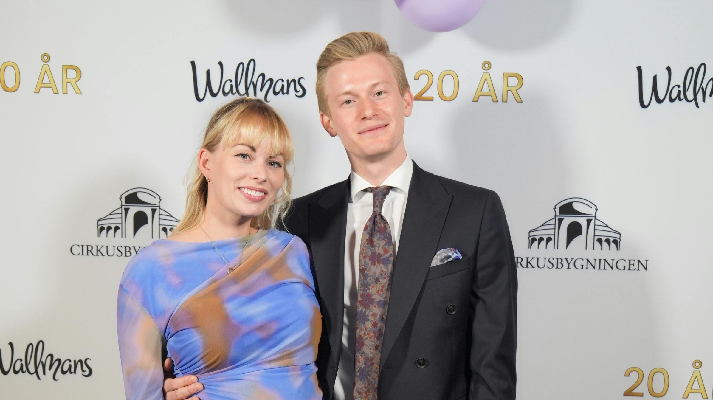 Jenna og Albert August Harson.