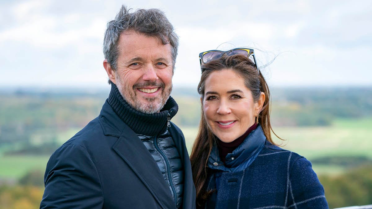 Kong Frederik og dronning Mary.