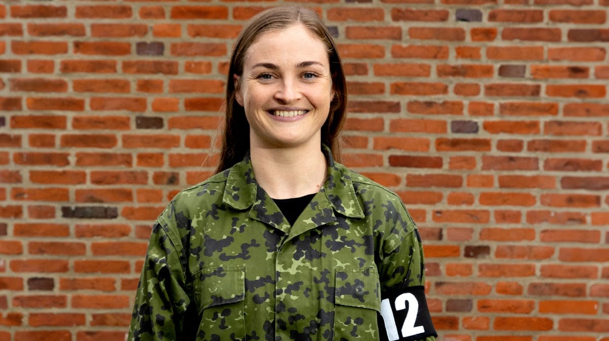 Aspirant nummer 12, Annika Bornebusch. 