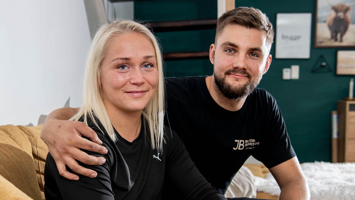 Dina Thorslund og Joakim Nicolajsen. 