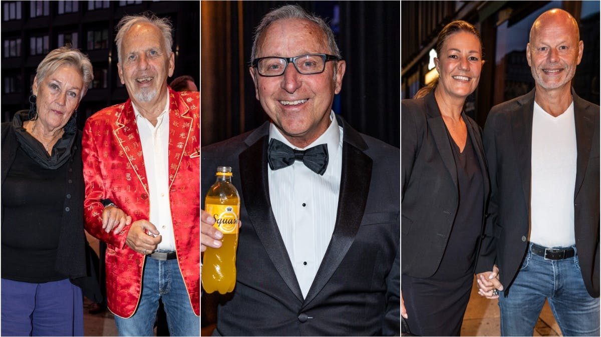 Kendte gæster til Finn Nørbygaards nye show. 