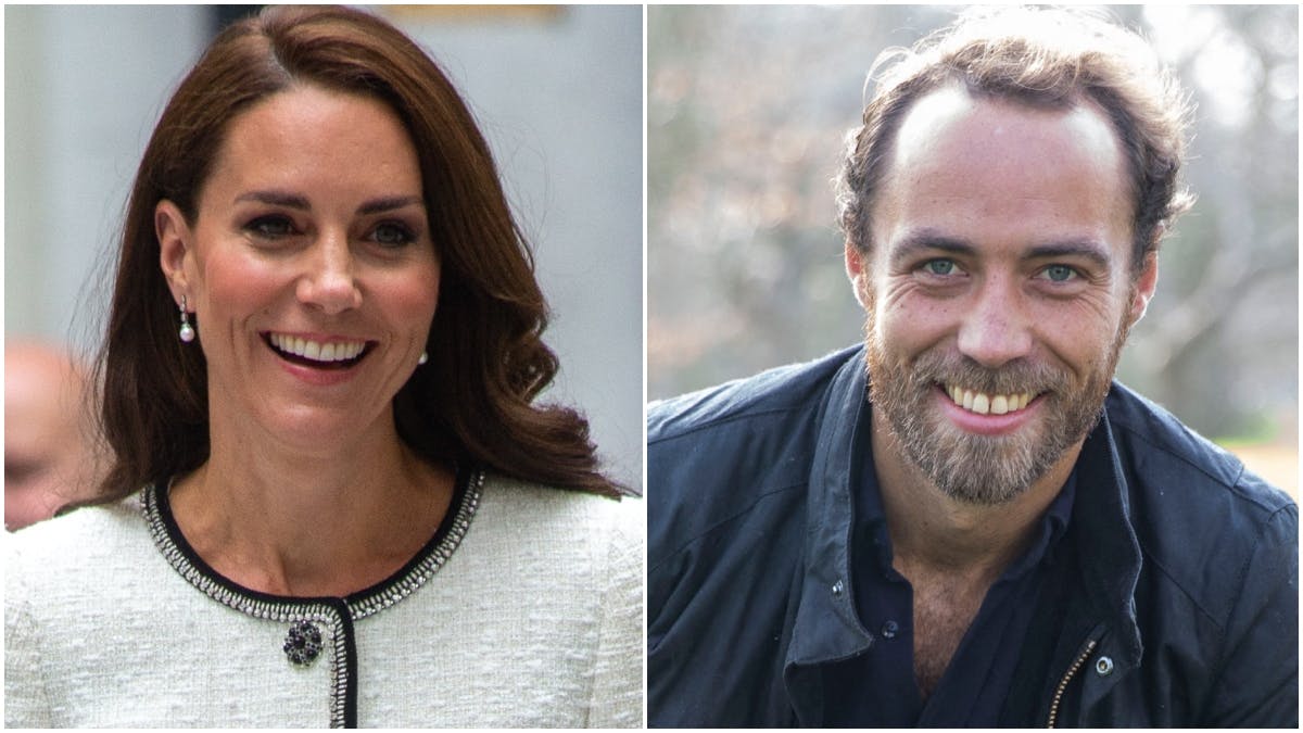 Prinsesse Kate og hendes bror James Middleton