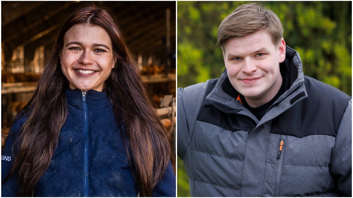 Bianca og Mads fra "Landmand søger kærlighed"