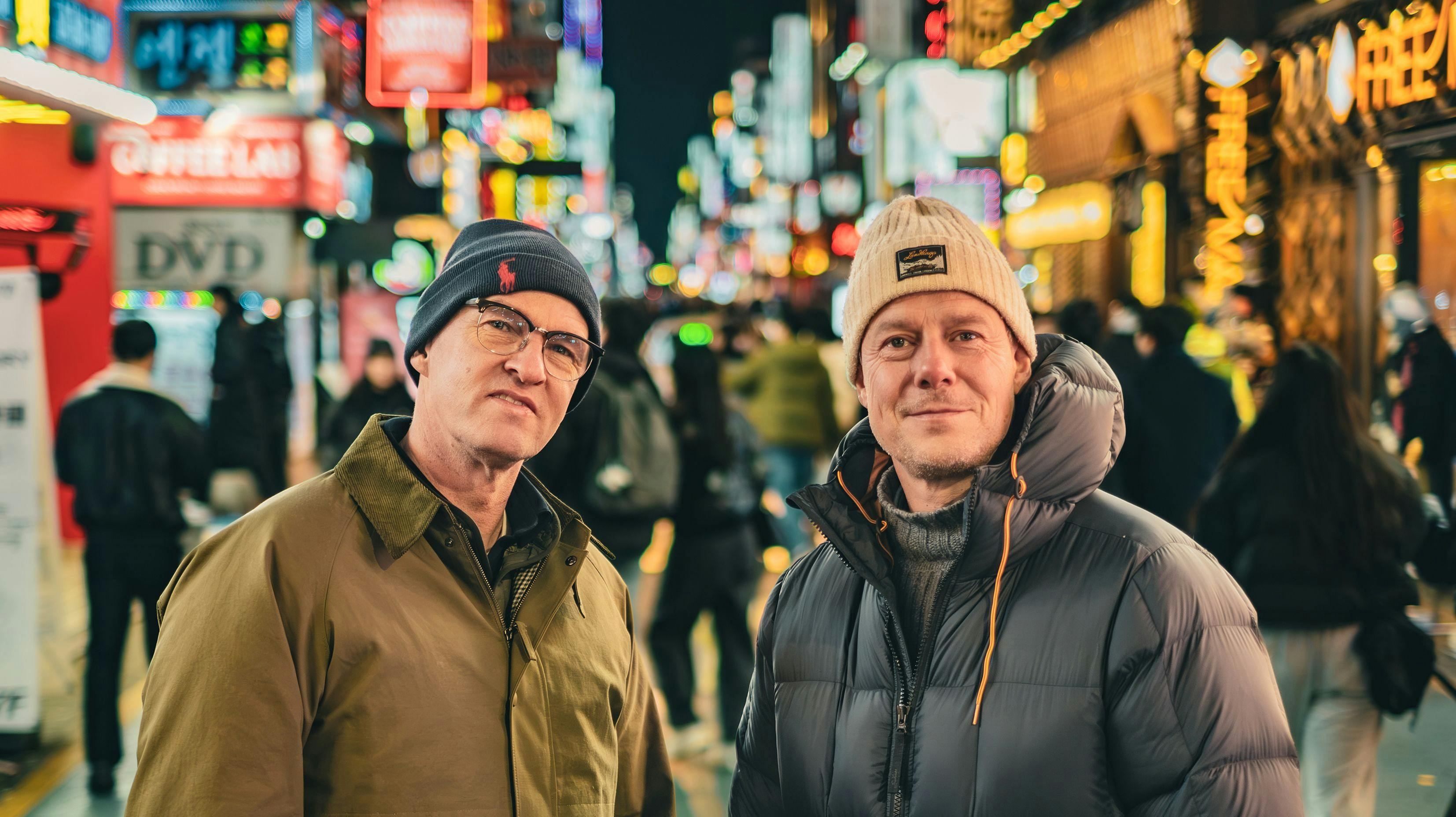 Jan Elhøj (tv.) og Morten Kirckhoff (th.). 