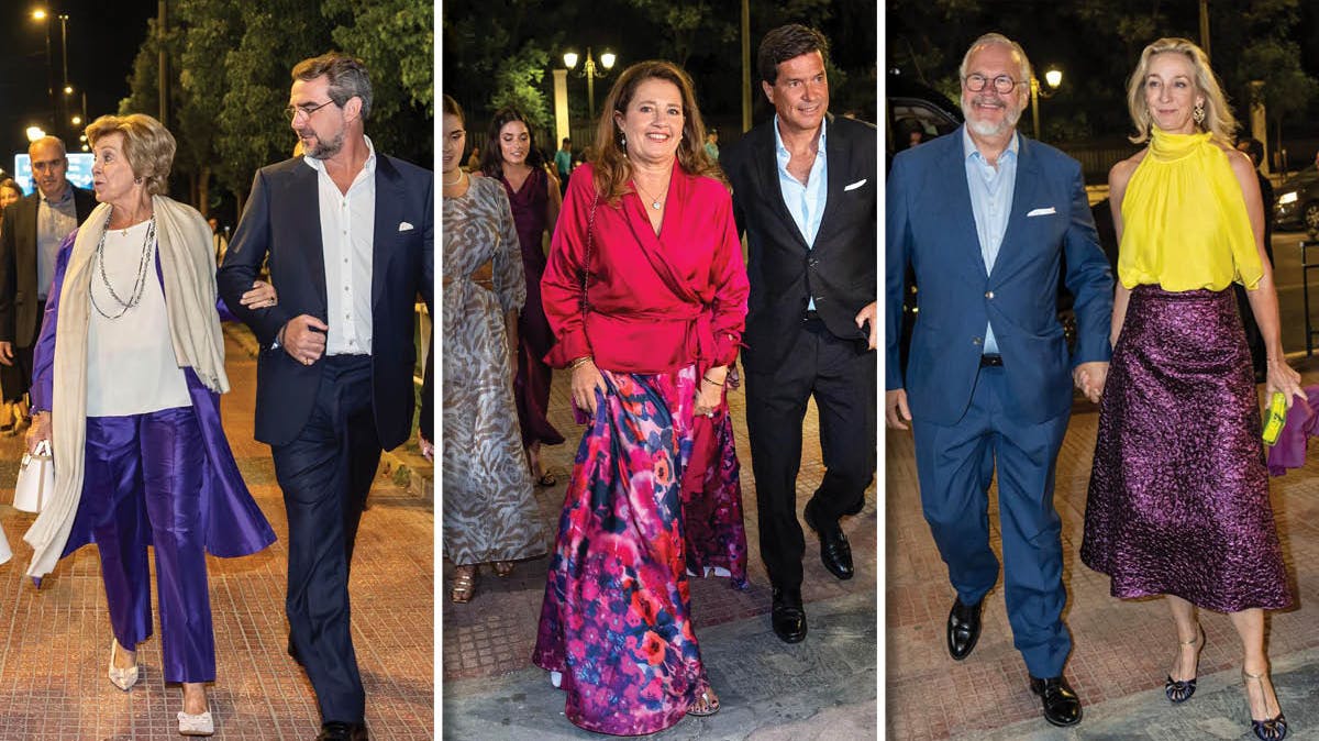 Velkomstmiddag i anledning af brylluppet mellem prinsesse Theodora og Matthew Kumar.