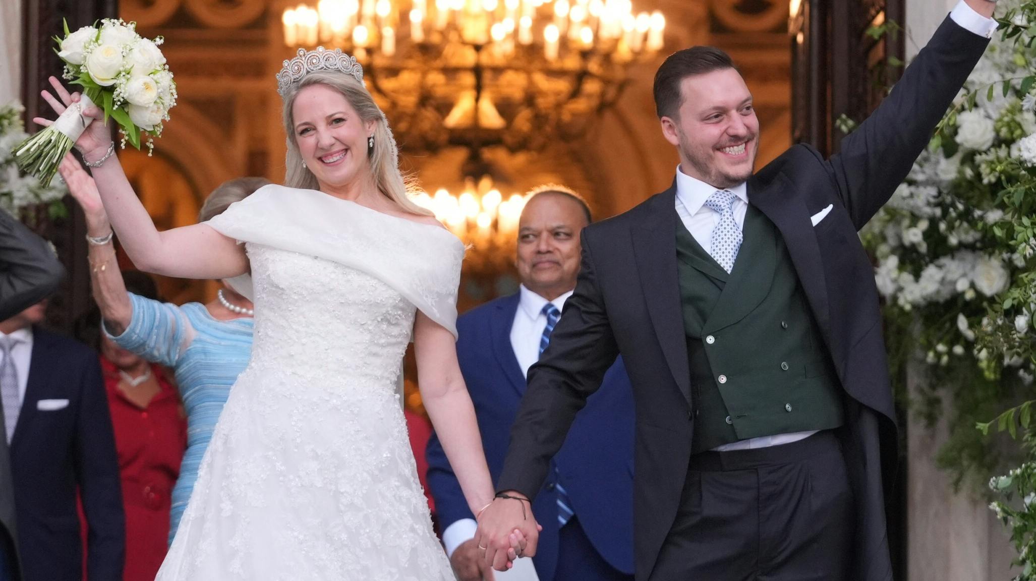 Prinsesse Theodora og Matthew Kumar.