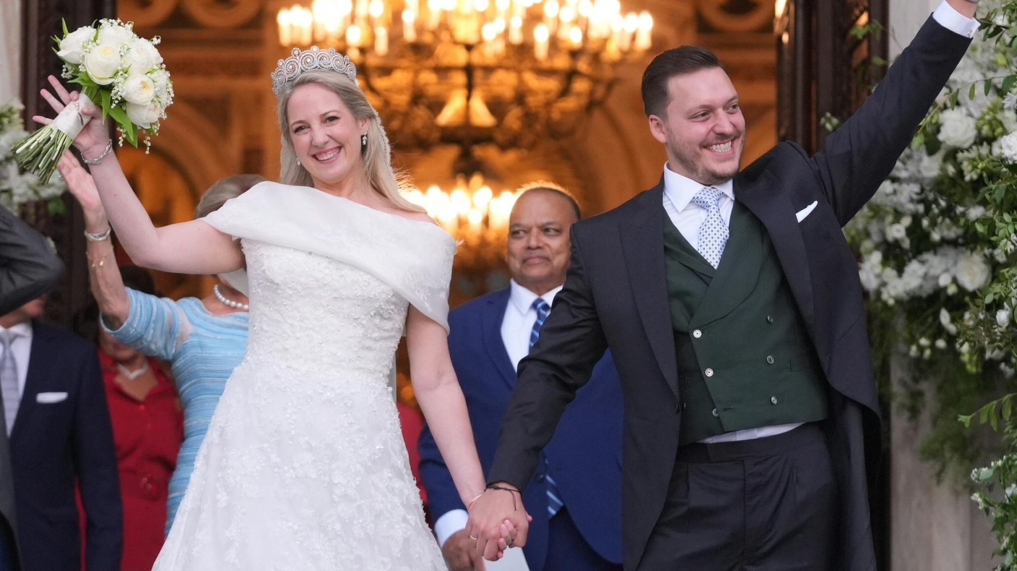 Prinsesse Theodora og Matthew Kumar.