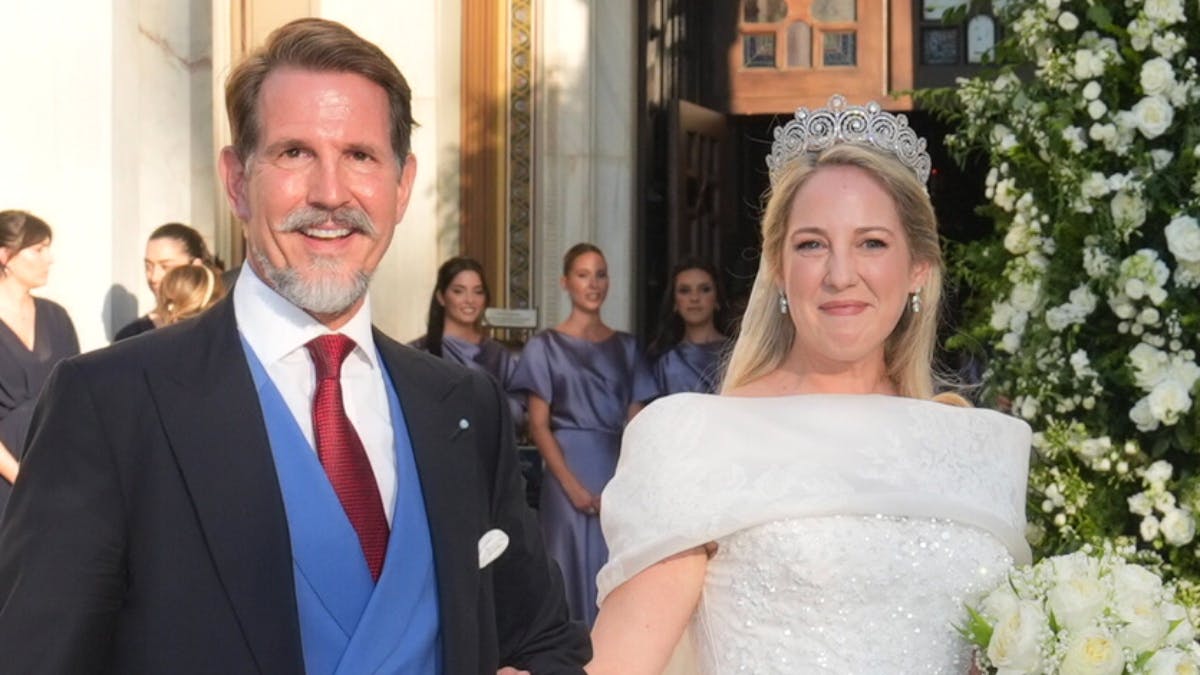 Kronprins Pavlos og prinsesse Theodora