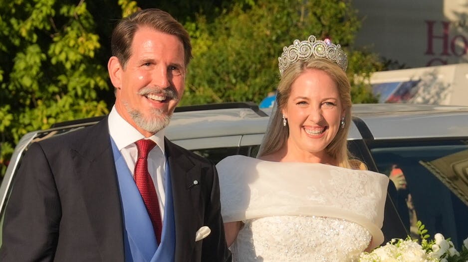 Kronprins Pavlos og prinsesse Theodora.