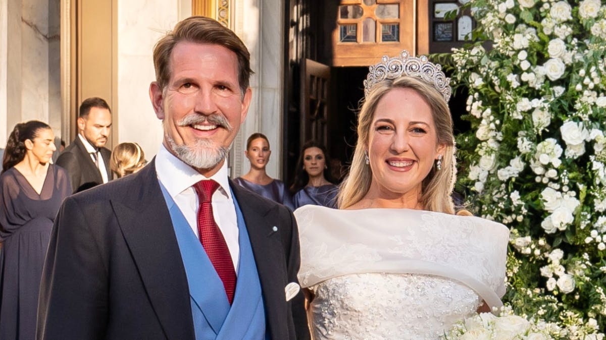 Kronprins Pavlos og prinsesse Theodora&nbsp;