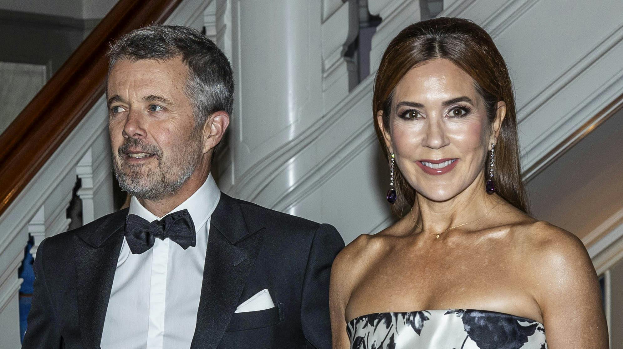 Kong Frederik og dronning Mary.