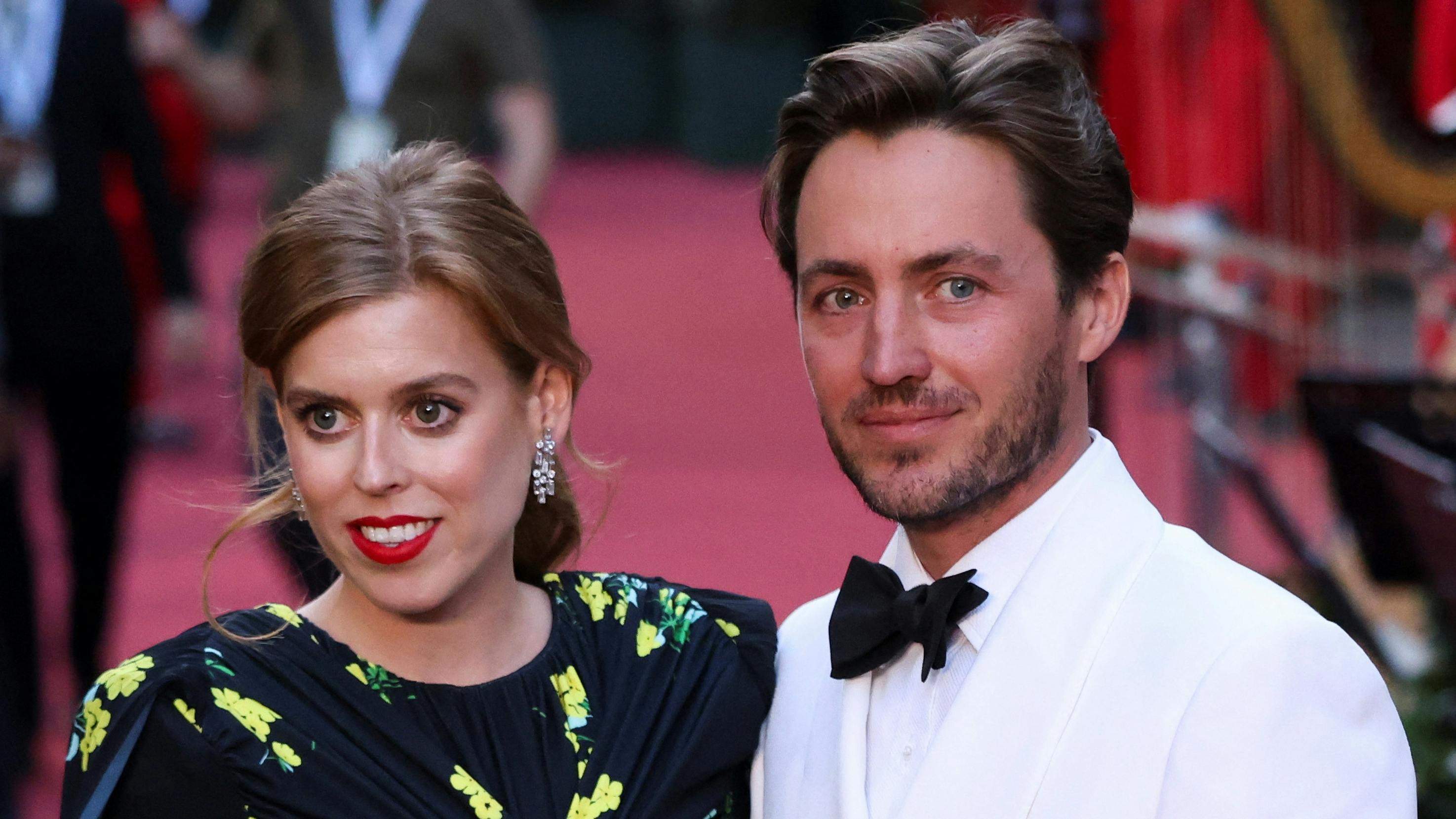 Prinsesse Beatrice og Edoardo Mapelli Mozzi.&nbsp;