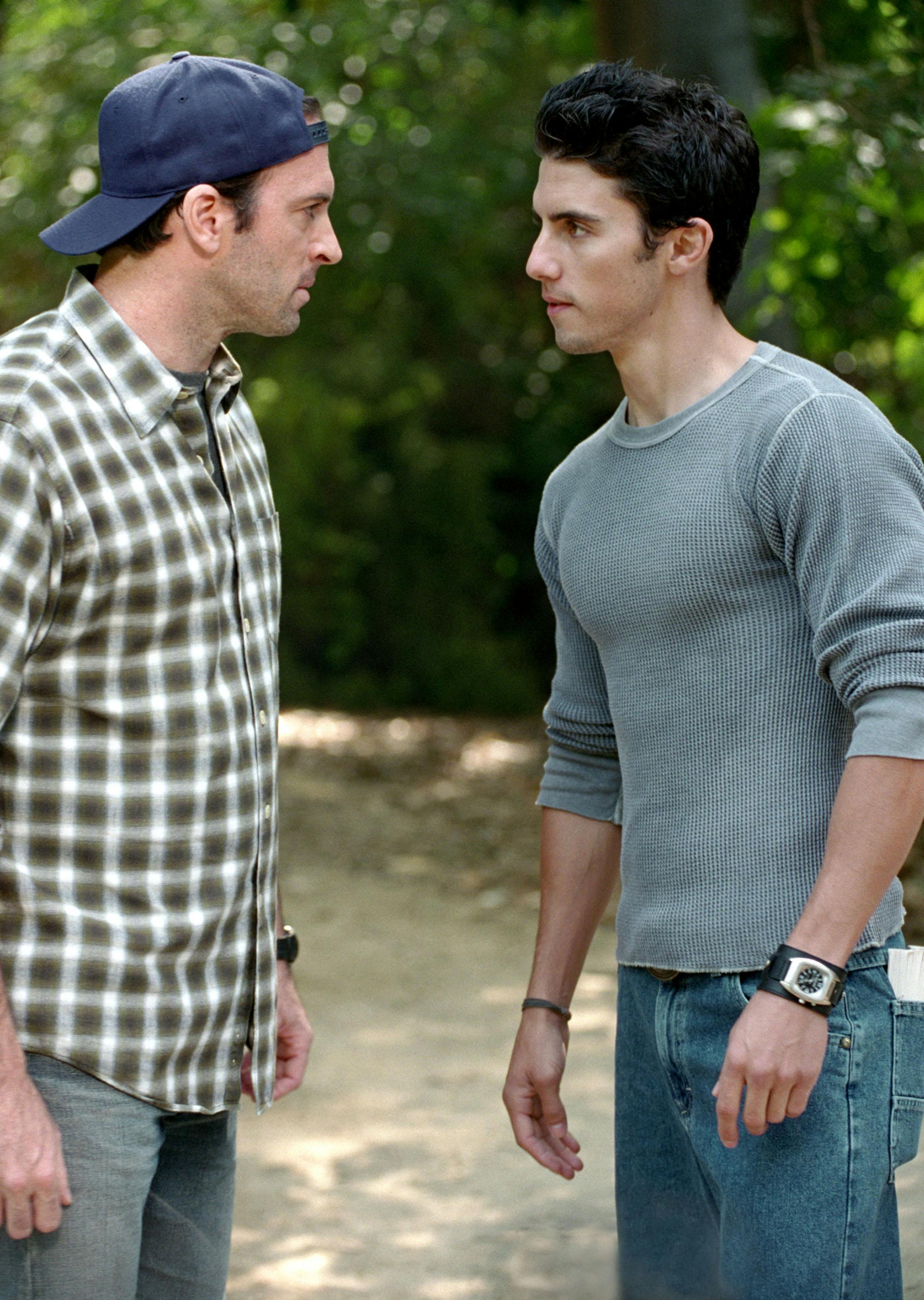  Scott Patterson og Milo Ventimiglia.