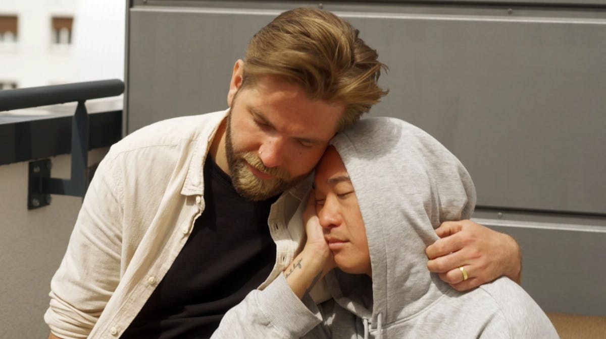 Morten og Søren fra "Gift ved første blik". 