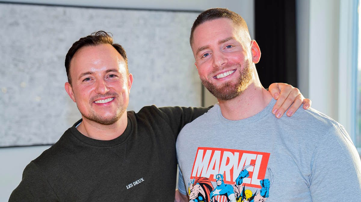 Thomas Evers Poulsen og Sæþór Kristínsson.