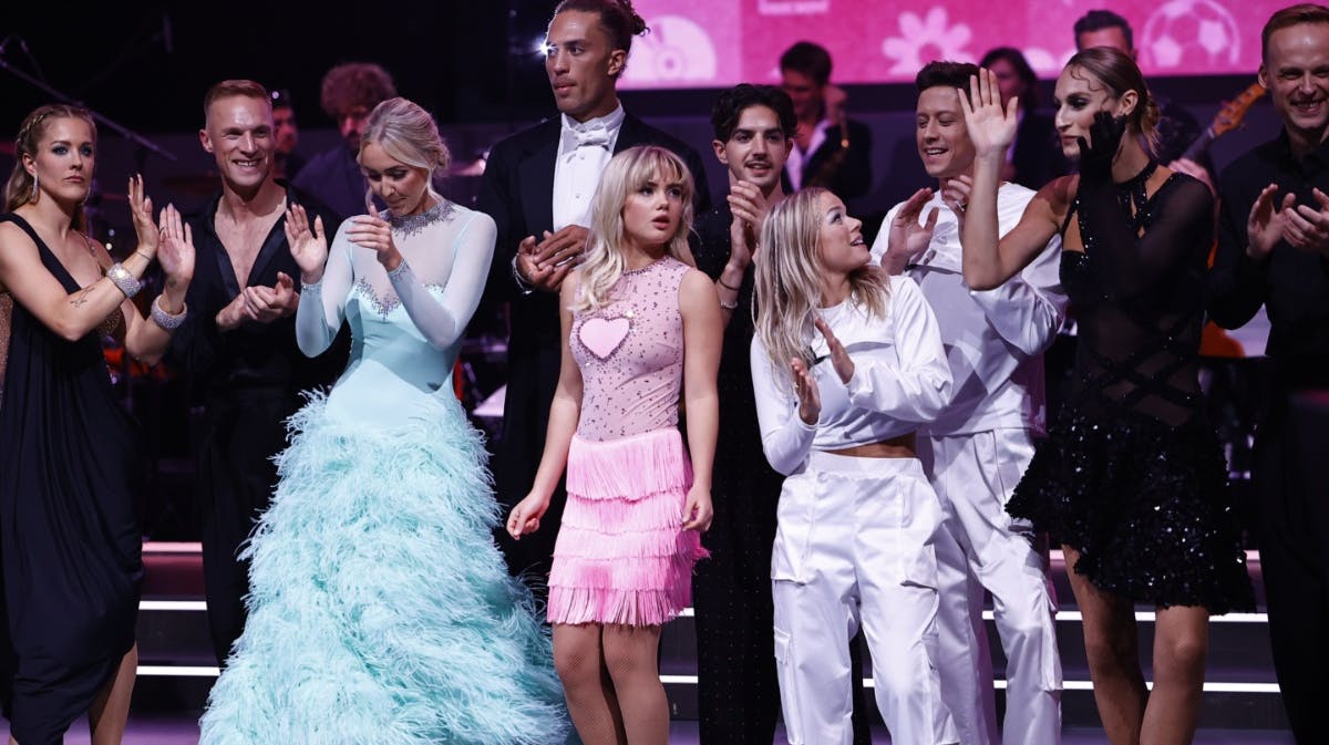 Deltagere i "Vild med dans". 