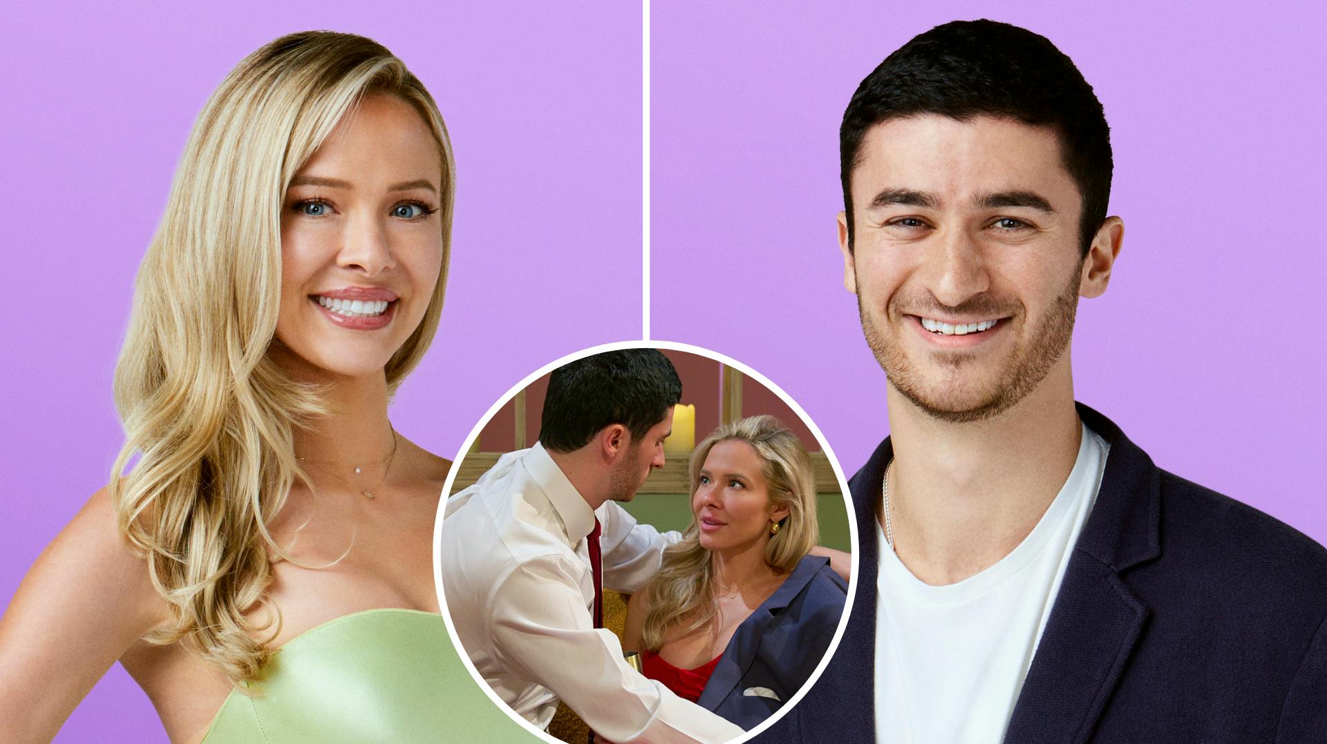 Brittany og Leo fra "Love is blind". 