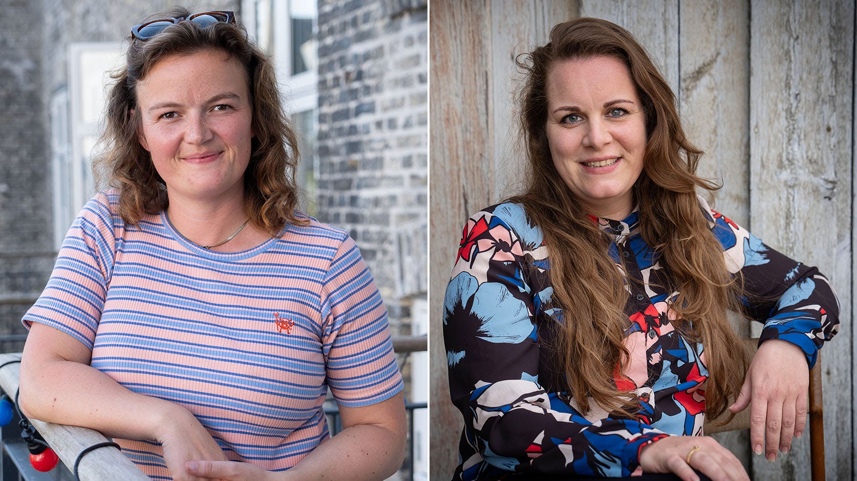 Nina Ettrup Larsen og Lise Baastrup.