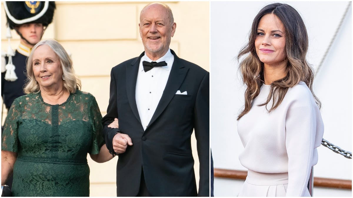 Marie og Erik Hellqvist samt prinsesse Sofia