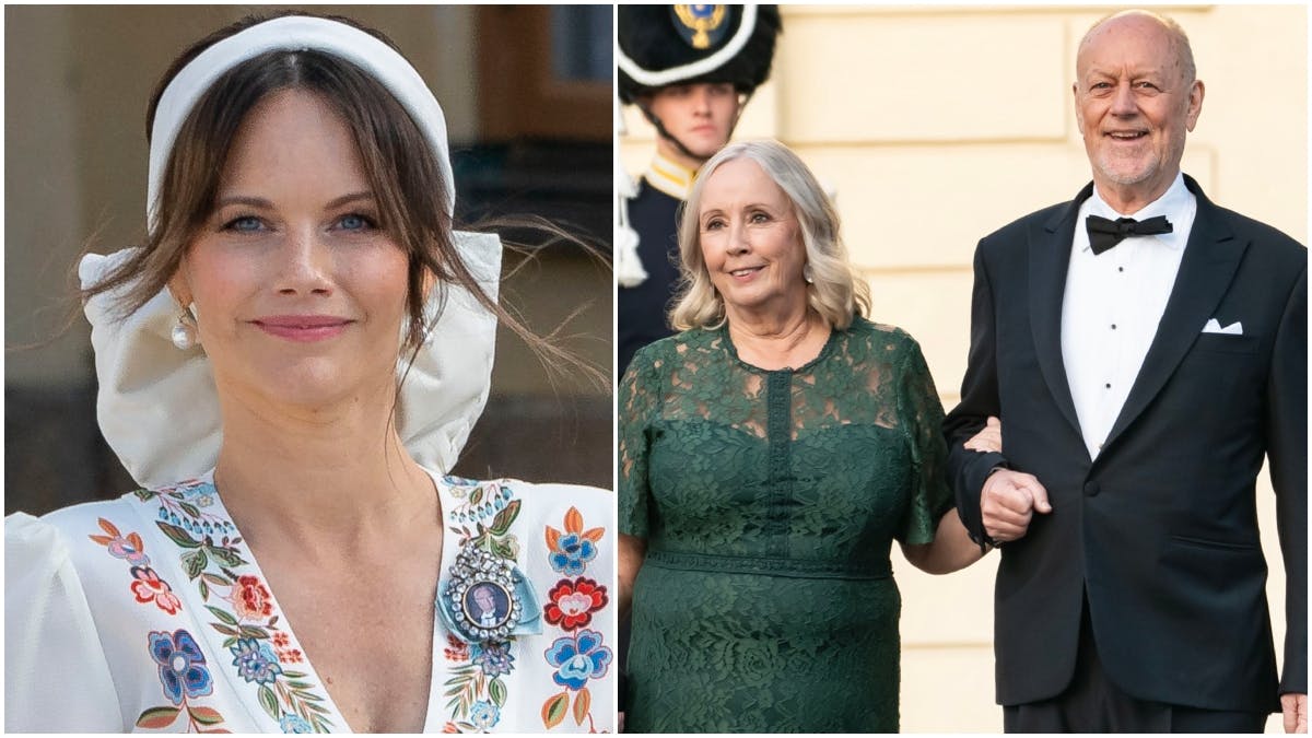 Prinsesse Sofia og hendes forældre Marie og Erik Hellqvist