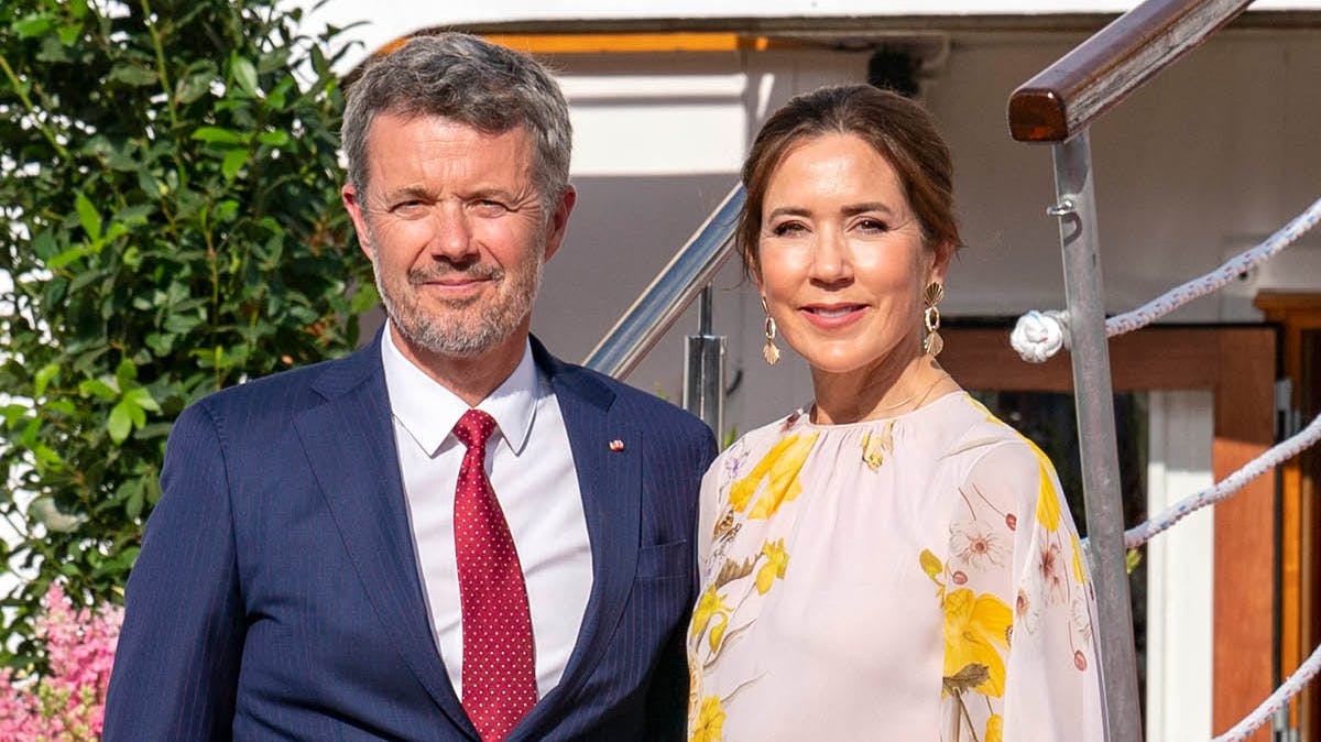 Kong Frederik og dronning Mary.