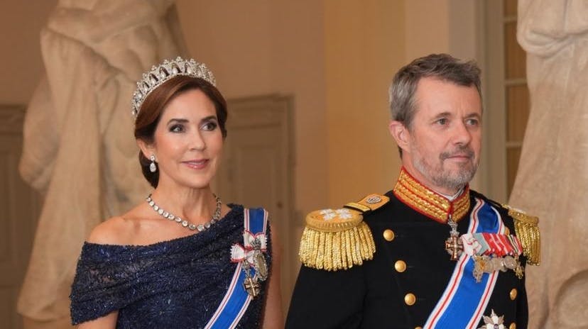Dronning Mary og kong Frederik