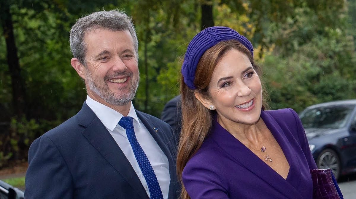 Kong Frederik og dronning Mary.