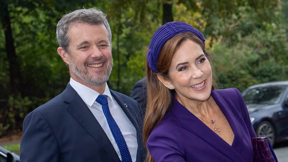 Kong Frederik og dronning Mary.