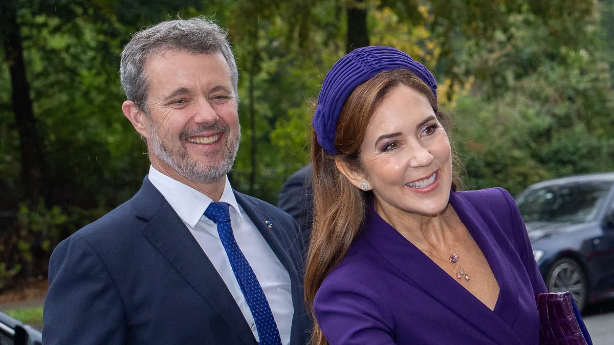 Kong Frederik og dronning Mary.