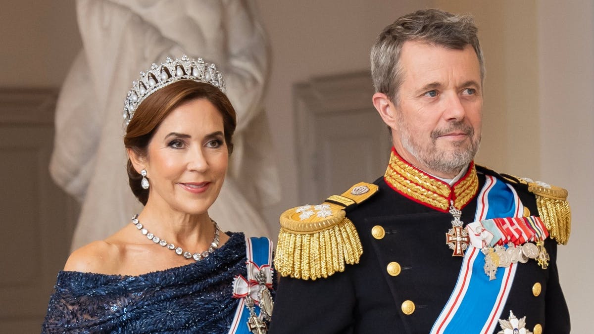 Dronning Mary og kong Frederik