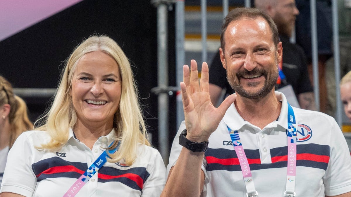 Kronprinsesse Mette-Marit og kronprins Haakon