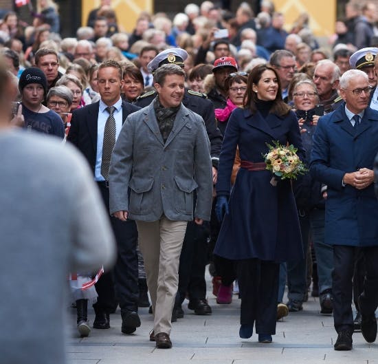 Frederik og Mary i Holstebro i 2016