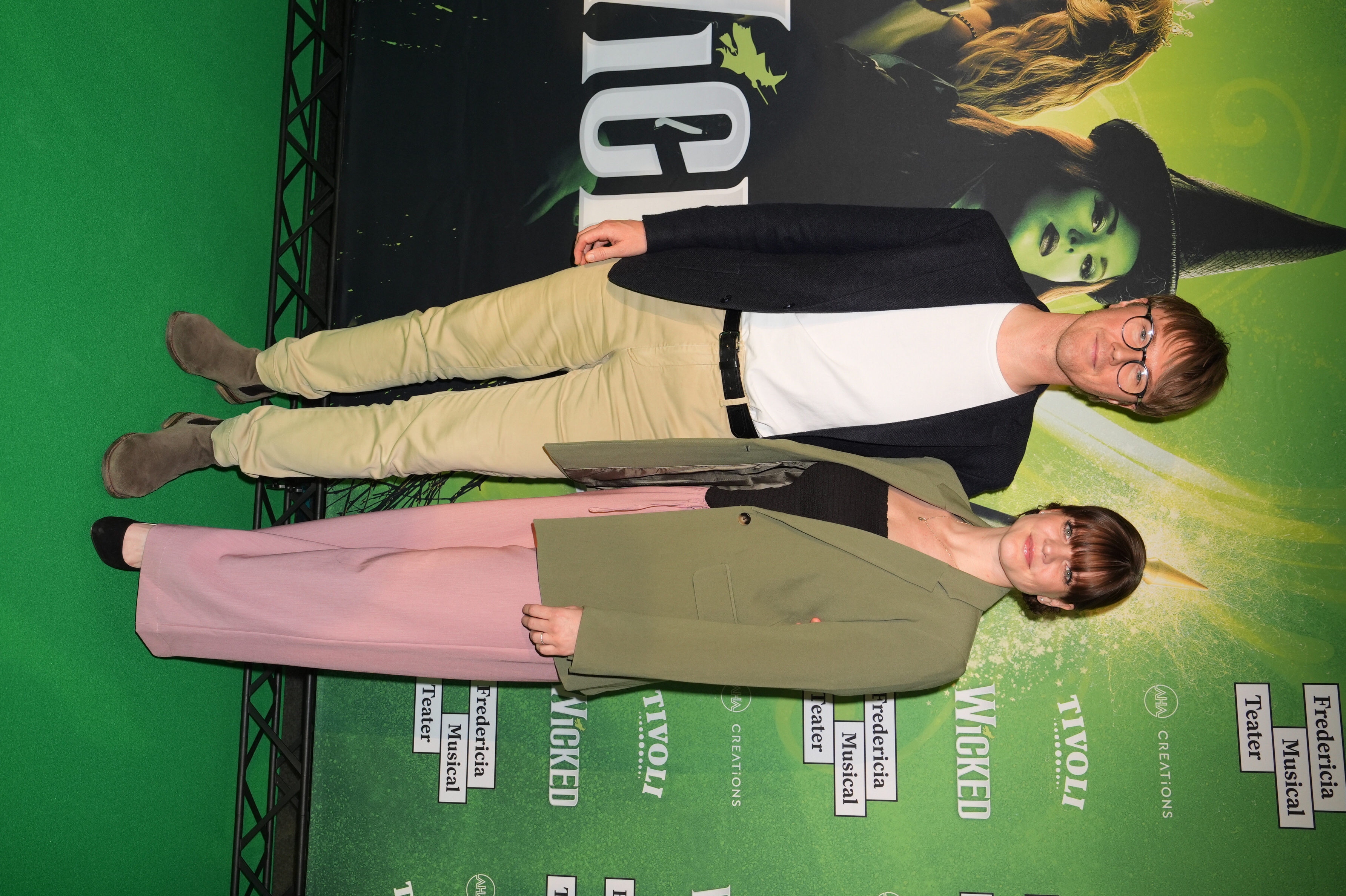 Gæster til premiere på "Wicked" i København. 