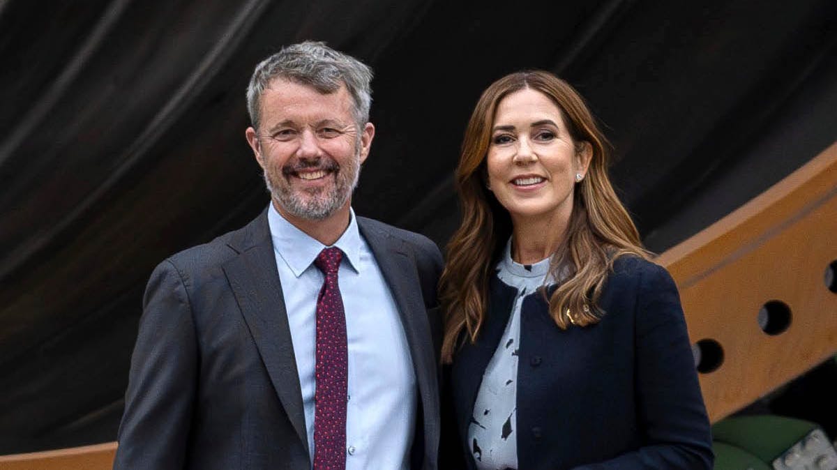 Kong Frederik og dronning Mary.