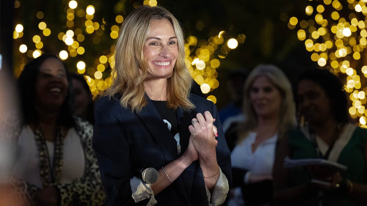 Julia Roberts i Canton, Georgia.