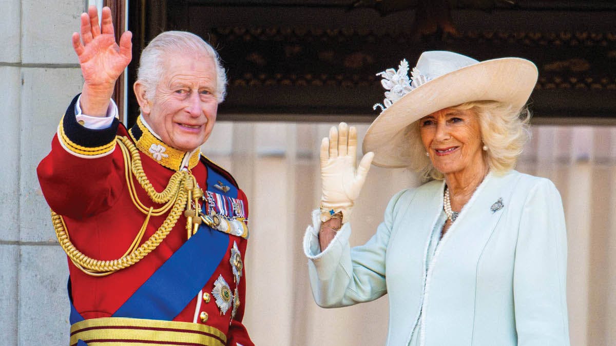 Kong Charles og dronning Camilla.