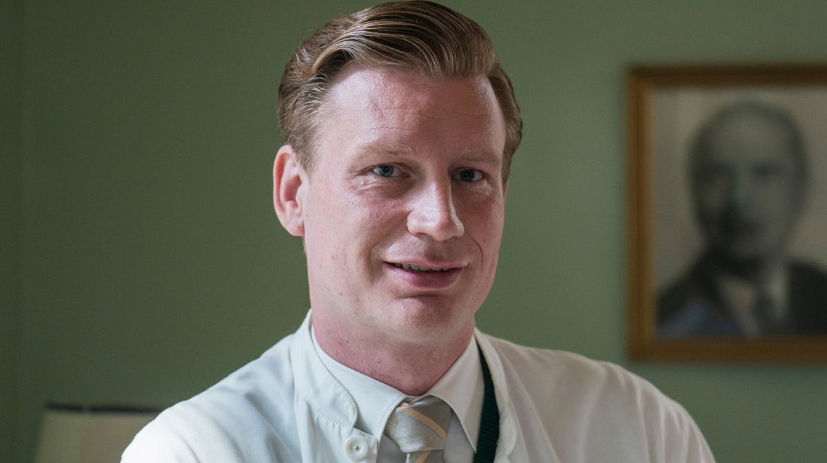 Andreas Jebro som Jens Fischer i "Sygeplejeskolen"