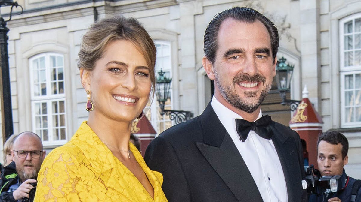 Prinsesse Tatiana og prins Nikolaos.