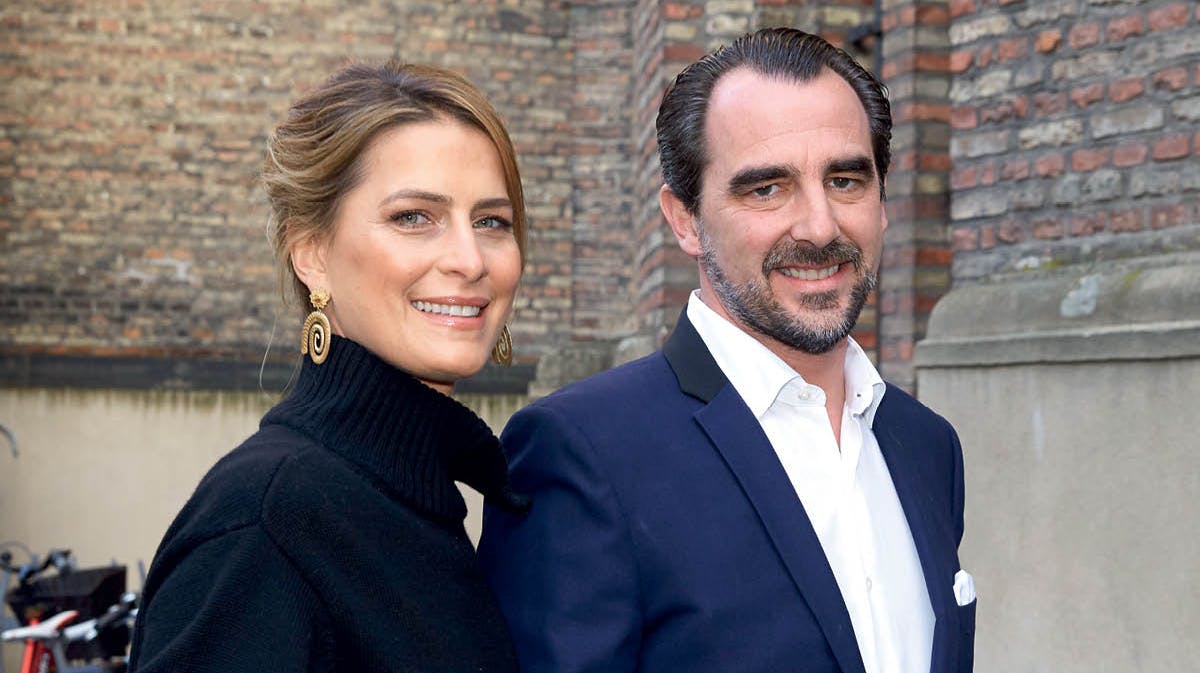 Prinsesse Tatiana og prins Nikolaos.