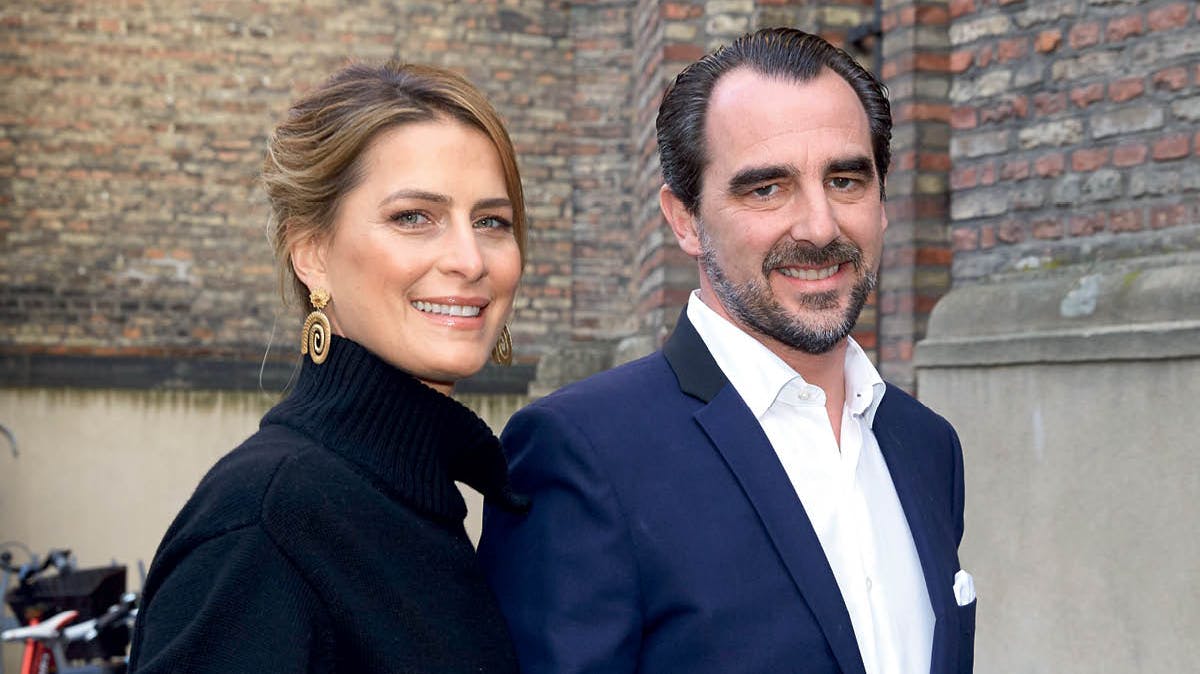 Prinsesse Tatiana og prins Nikolaos.