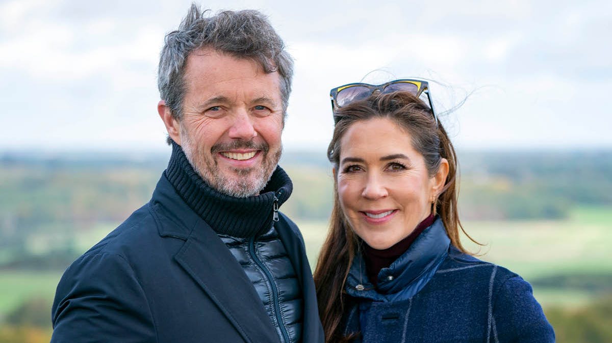 Kong Frederik og dronning Mary.
