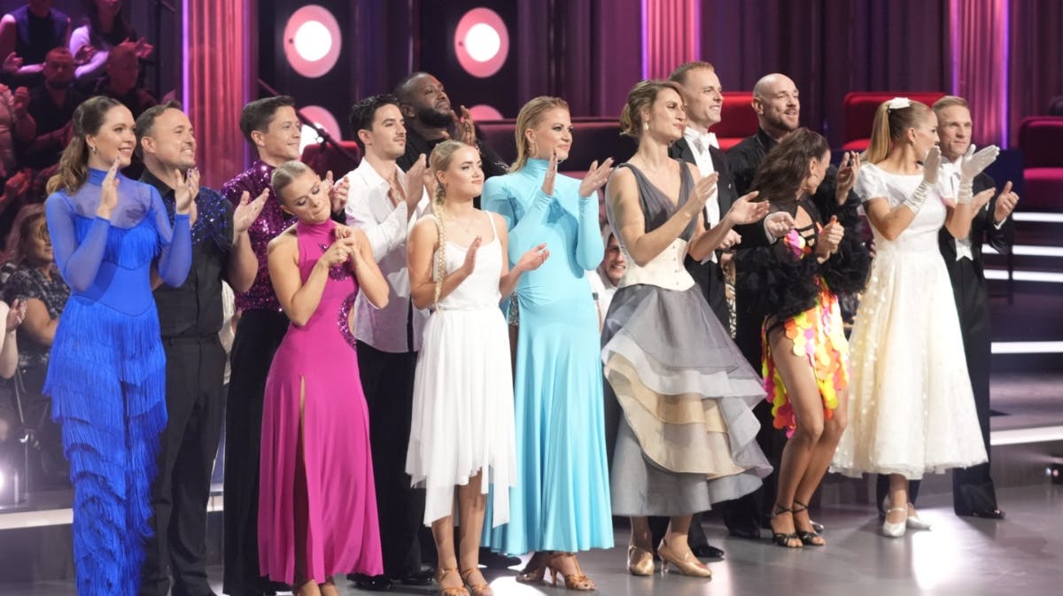 "Vild med dans"-deltagerne. 