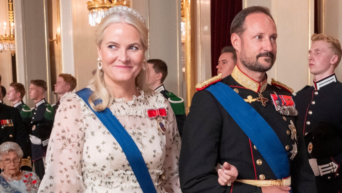 Kronprinsesse Mette-Marit og kronprins Haakon