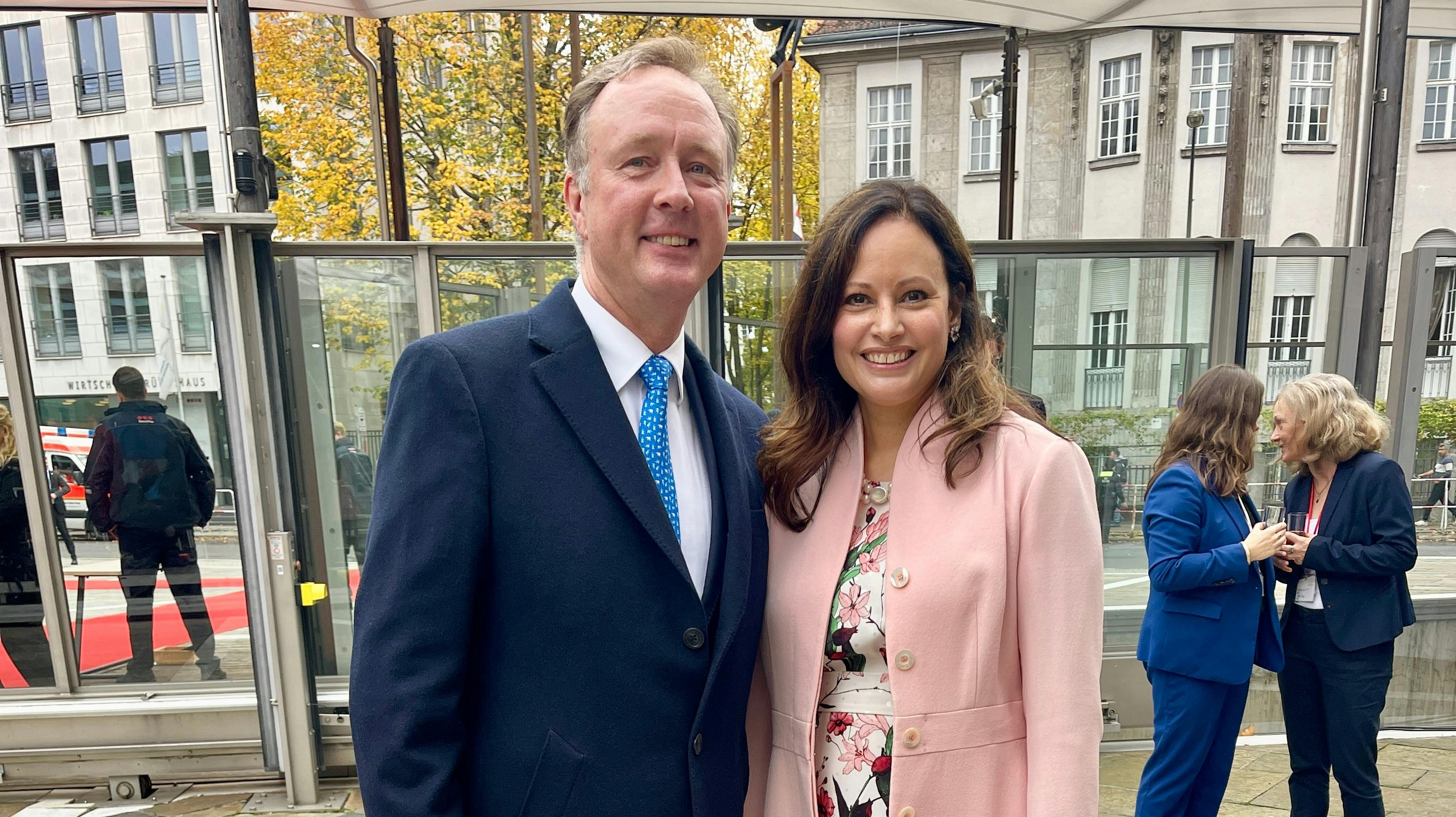 Prins Gustav og prinsesse Carina.