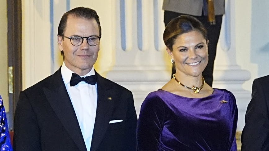 Prins Daniel og kronprinsesse Victoria. 