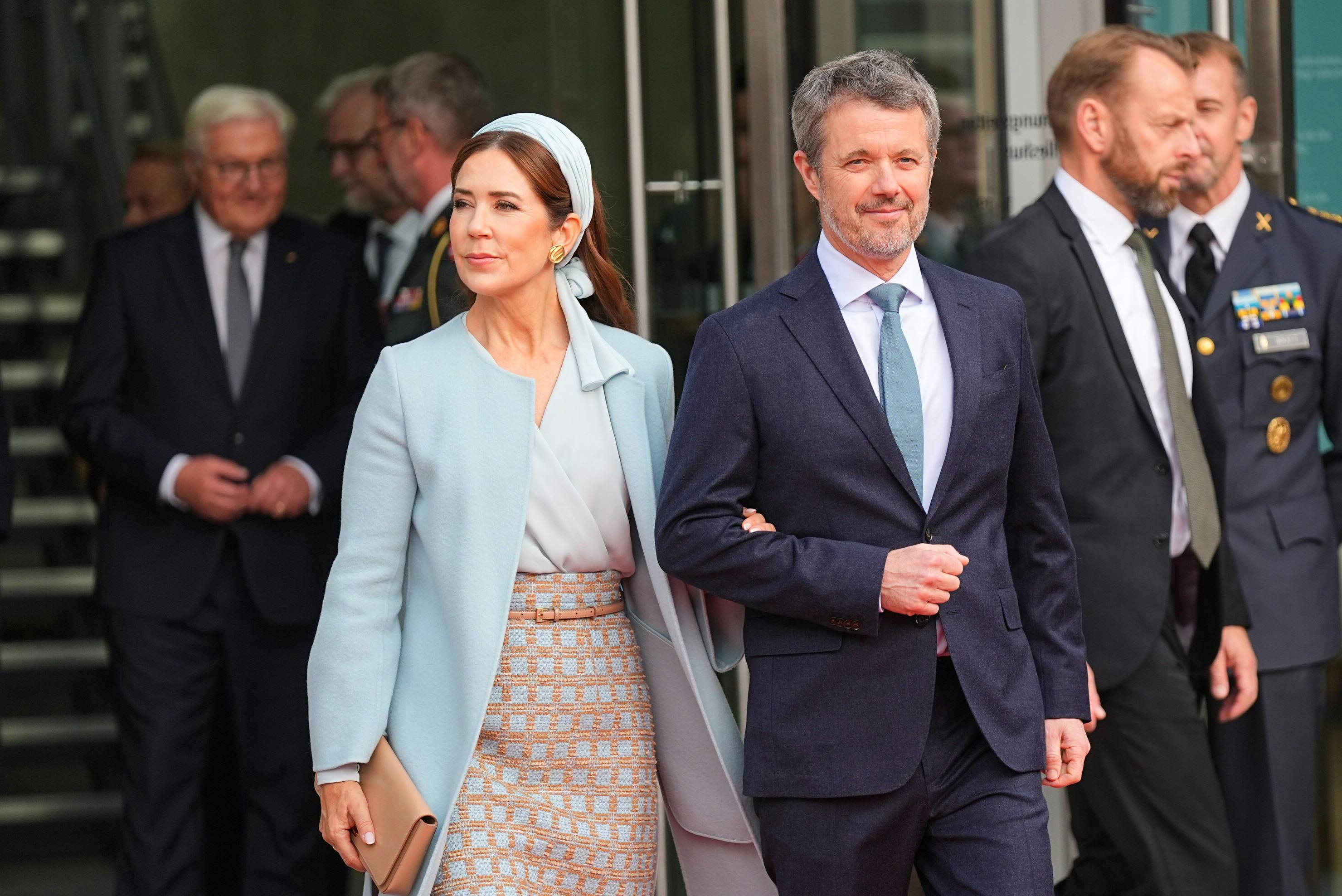 Senere på dagen var ordenen intet sted at se.