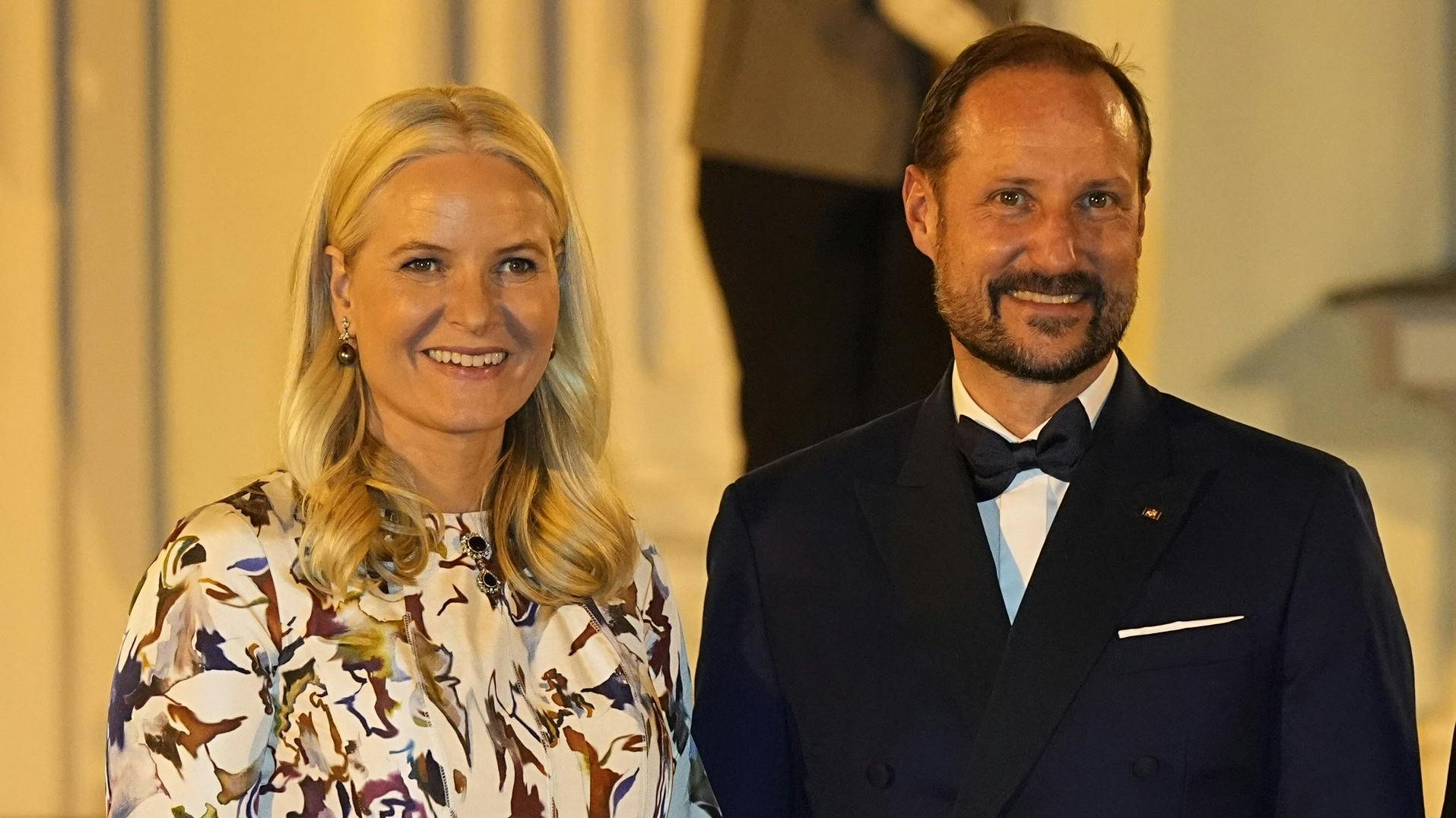 Kronprinsesse Mette-Marit og kronprins Haakon. 